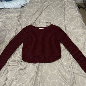 Long sleeve knitted top
